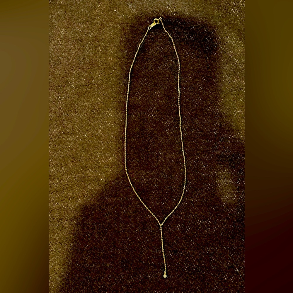 Vale Fine Jewelry 14K gold and diamond lariat